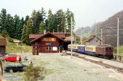 Bahnhof Preda (nicht mehr in heutiger Anlage, anstelle folgen Bergün und Muot)
